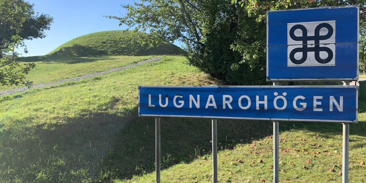 Lugnarohögen och utgrävningen