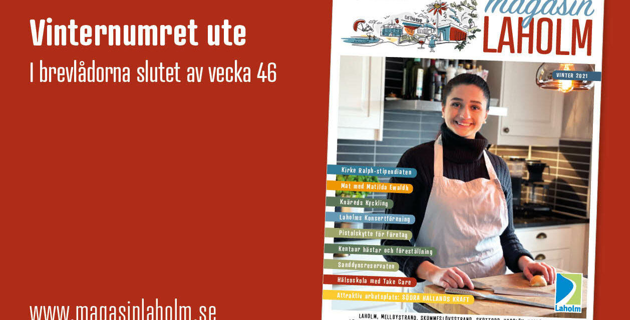 Magasin Laholm vinter 2021 är ute
