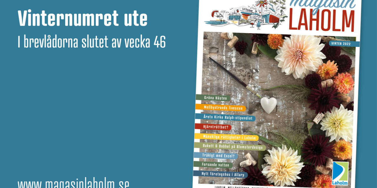 Magasin Laholm vinter 2022 ute