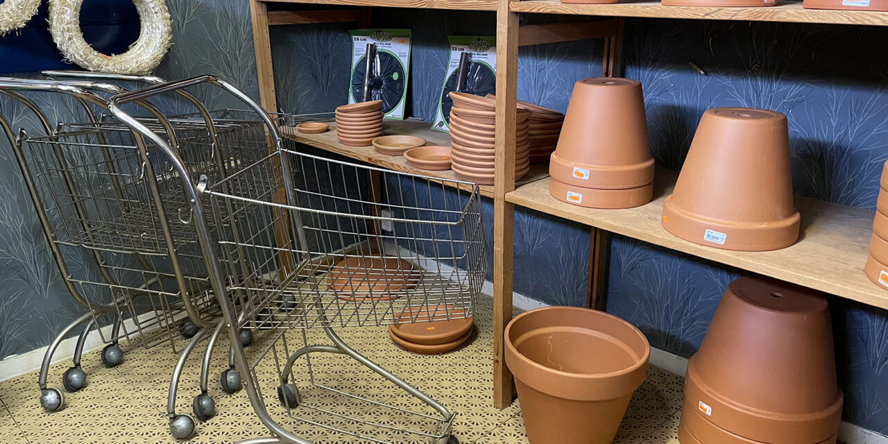 Nostalgi i en liten kundvagn