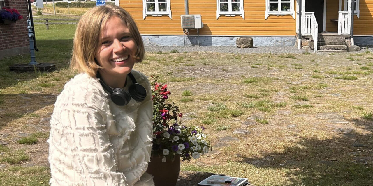 Under solen i Hasslöv: ”Somrigt och ösigt”