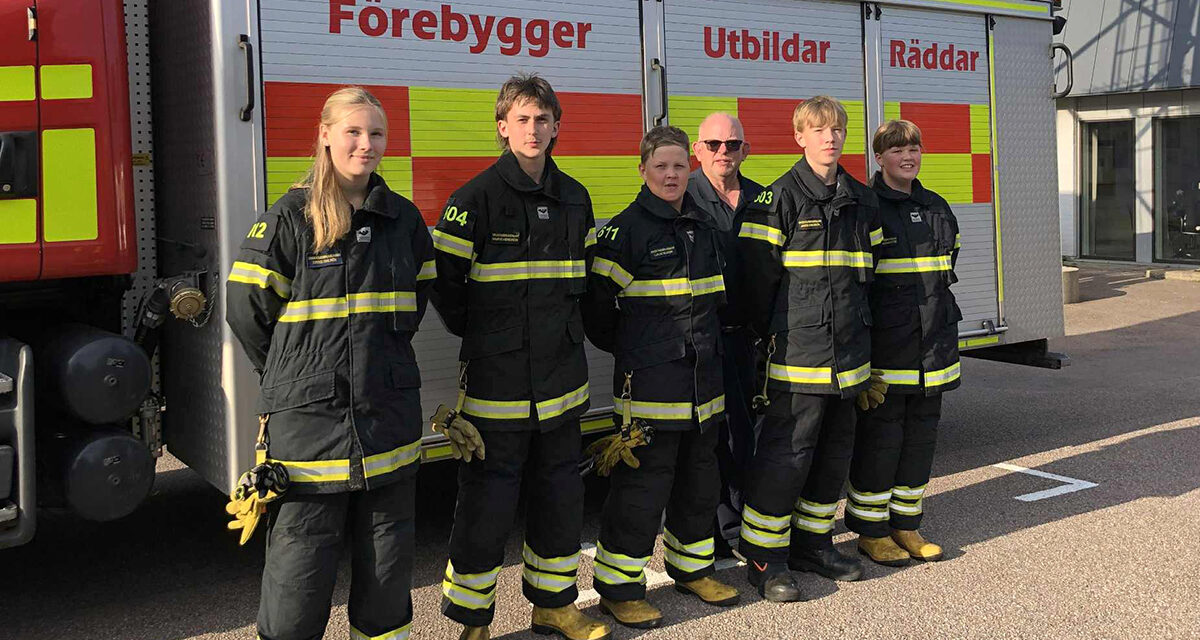 Eldsjälen Stefan Agnesson brinner för Ungdomsbrandkåren